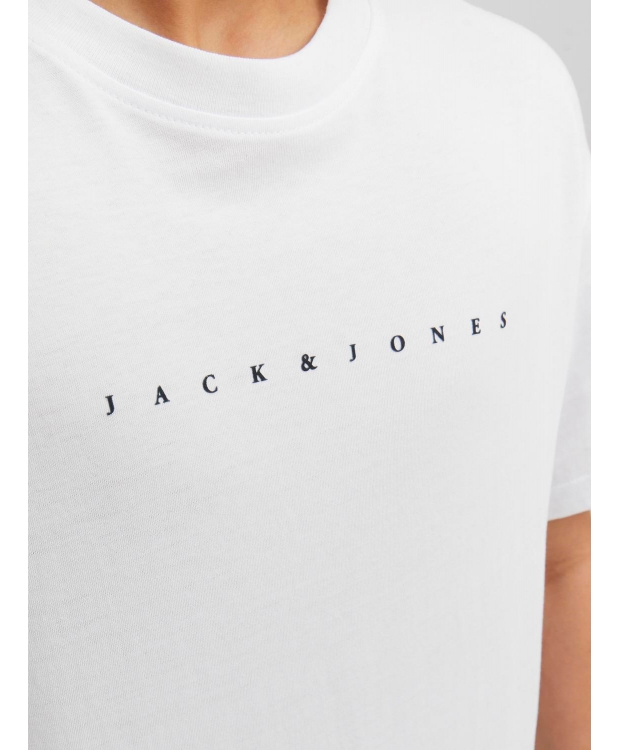 Jack & Jones Junior T-shirt i hvid til drenge billede 6