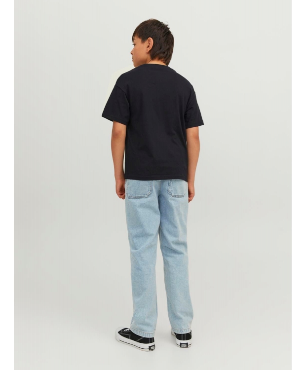 Jack & Jones Junior T-shirt i sort til drenge billede 3