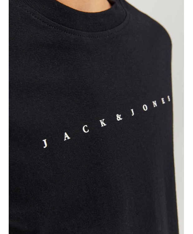 Jack & Jones Junior T-shirt i sort til drenge billede 5