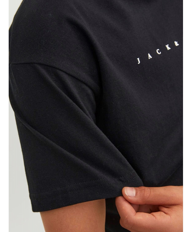 Jack & Jones Junior T-shirt i sort til drenge billede 6