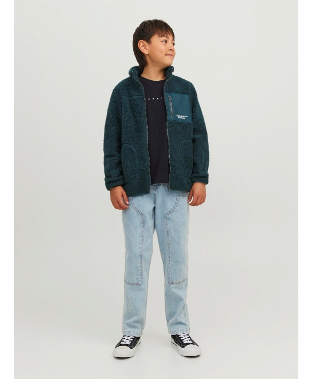 Jack & Jones Junior T-shirt i sort til drenge billede 7