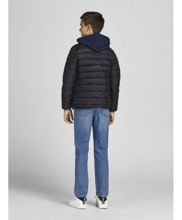 Jack & Jones Junior bukser i denim blå til drenge billede 4