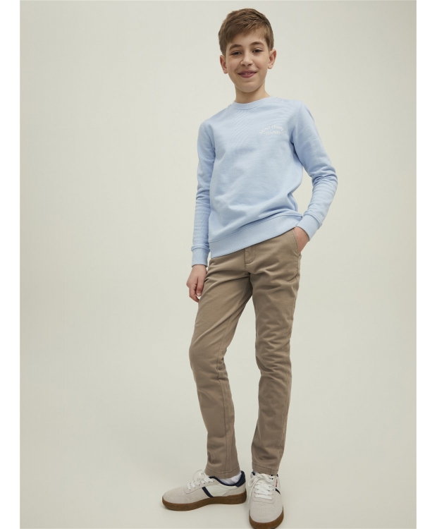 Jack & Jones Junior bukser i beige til drenge billede 3