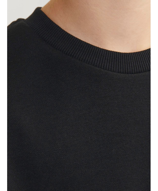 Jack & Jones Junior crew sweatshirt i sort til drenge billede 6