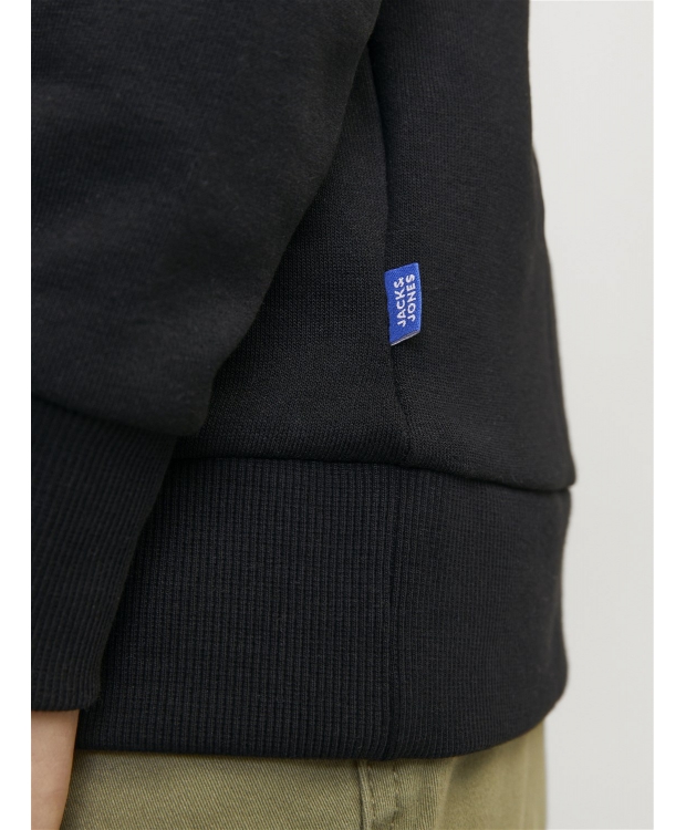 Jack & Jones Junior crew sweatshirt i sort til drenge billede 7