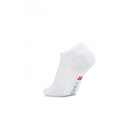 iZ Sock bambus ankelstrømper med blå prikker i hvid