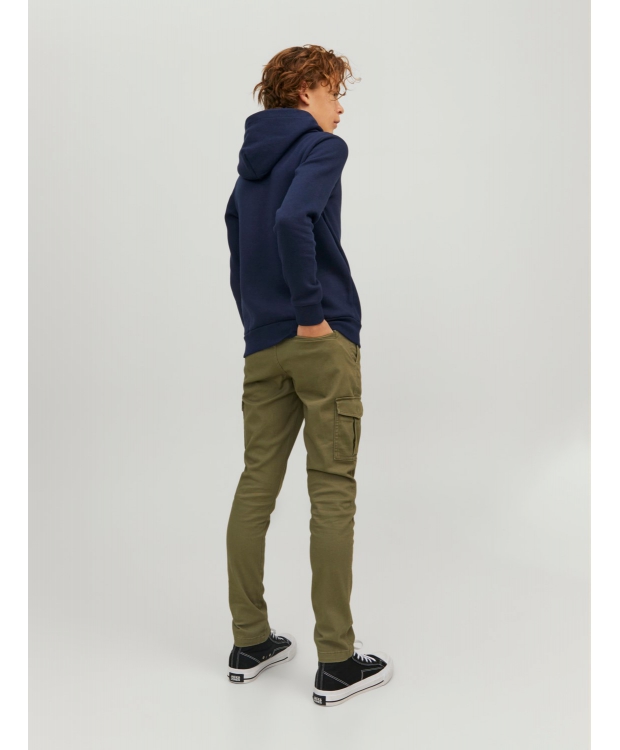 Jack & Jones Junior 2-pak hoodies i sort og navy til drenge billede 3