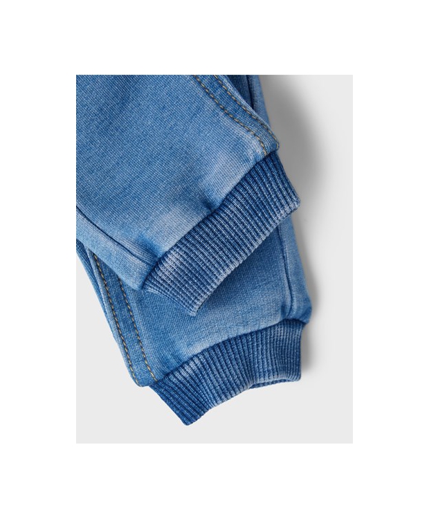 Name It sweatpants I denim blå til baby billede 5