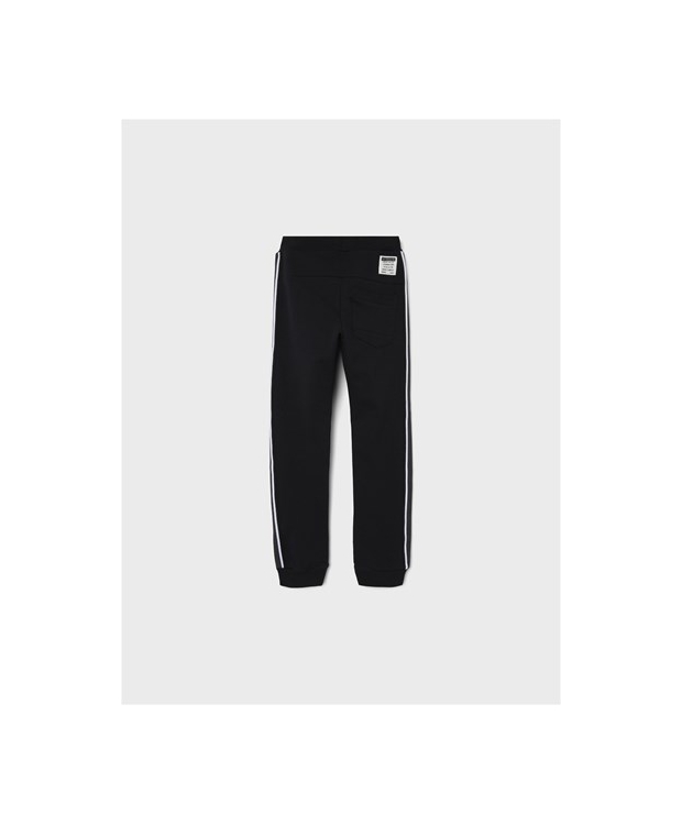 Name It sweatpants med striber i sort til drenge billede 3