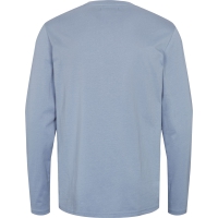 U.S POLO ASSN langærmet t-shirt i lyseblå til herre | Regular fit |