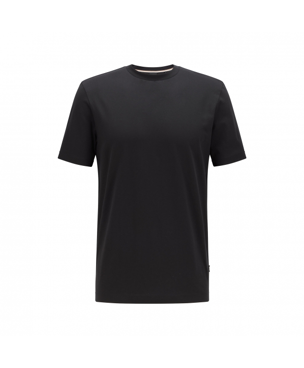 BOSS kortærmet t-shirt i sort til herre| Casual fit |