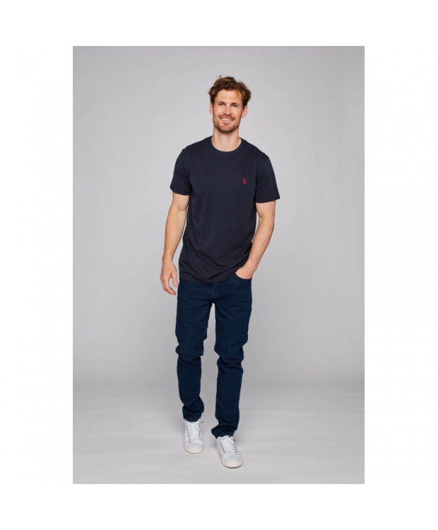 U.S POLO ASSN 6pak T-shirt i navy til herre | Regular fit | billede 4