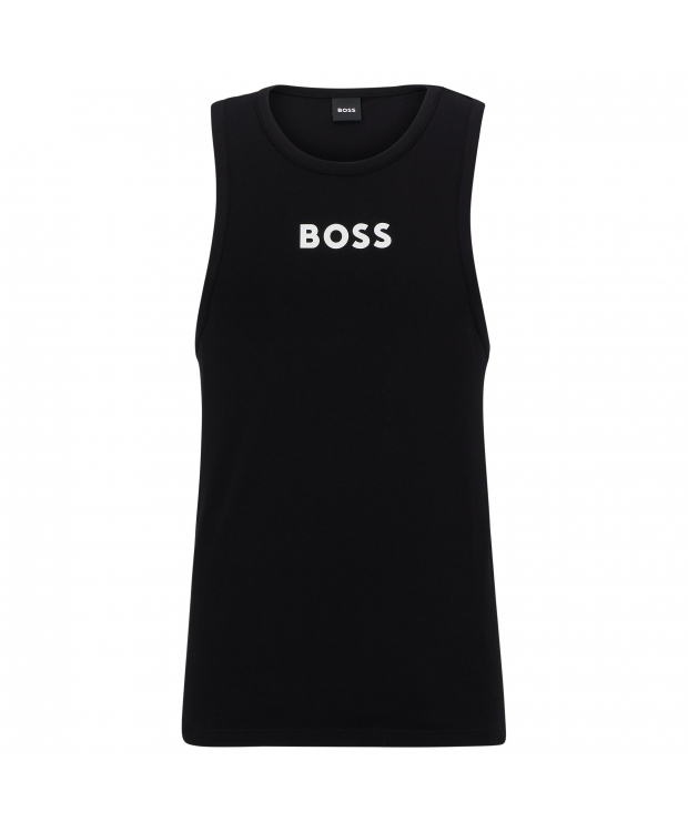 BOSS tanktop m. logo i sort til herre.