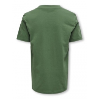 KIDS ONLY KOBMARINUS regular fit t-shirt i grøn til drenge