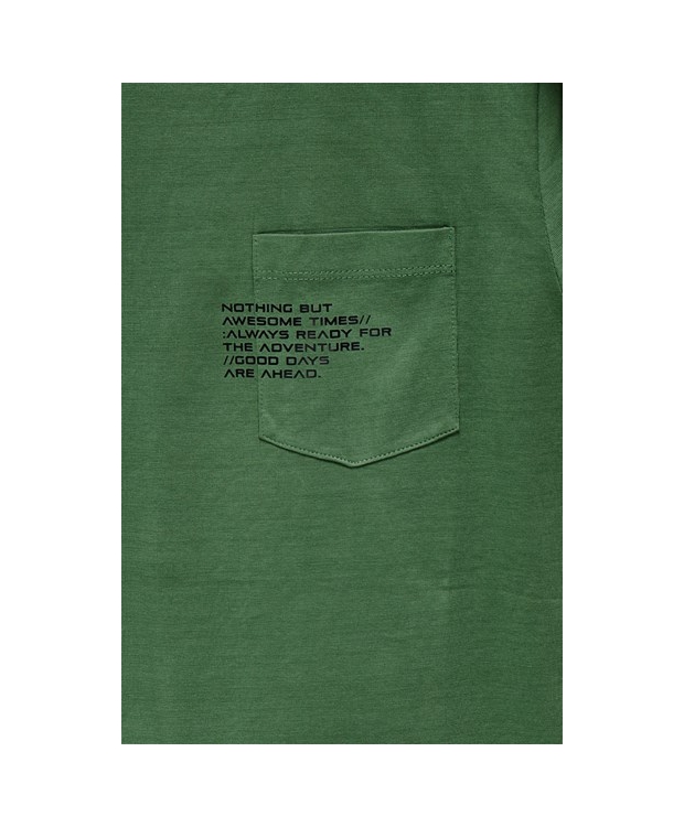 KIDS ONLY KOBMARINUS regular fit t-shirt i grøn til drenge billede 3