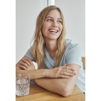 JBS Of Denmark Women T-shirt i blå til kvinder