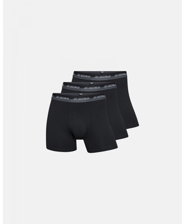 JBS 3-pack Hemp boxershorts i sort til herre billede 4