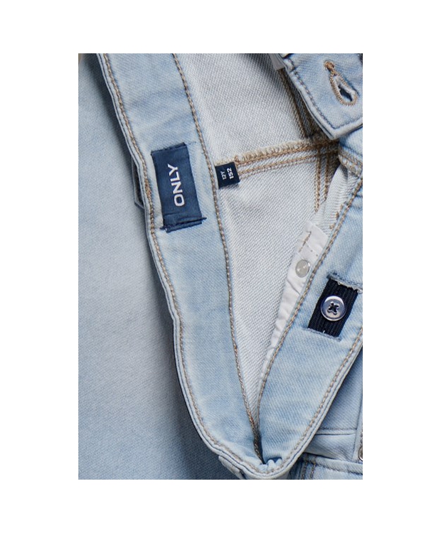 KIDS ONLY KOBPLY shorts skinny fit jeans i lyseblå til drenge billede 3