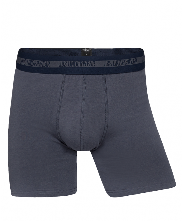 JBS 3-pak Bambus boxershorts long leg multifarvet til herre billede 3