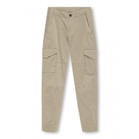 KIDS ONLY KOBMAXWELL cargo bukser i white pepper til drenge