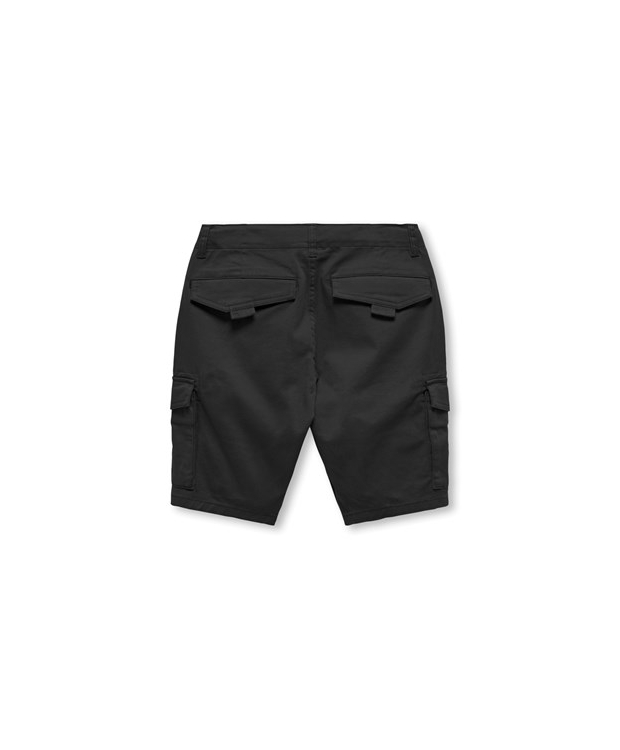 KIDS ONLY KOBMAXWELL cargo shorts i sort til drenge