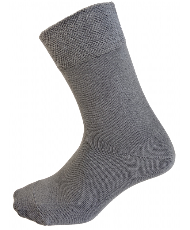 Kilde® Comfort & Diabetes, 3pak bambus ankelstrømper i mørkegrå. Unisex billede 3