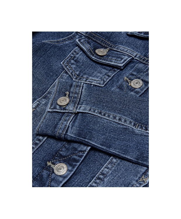 KIDS ONLY KOGSARA blå denim jakke til piger billede 4