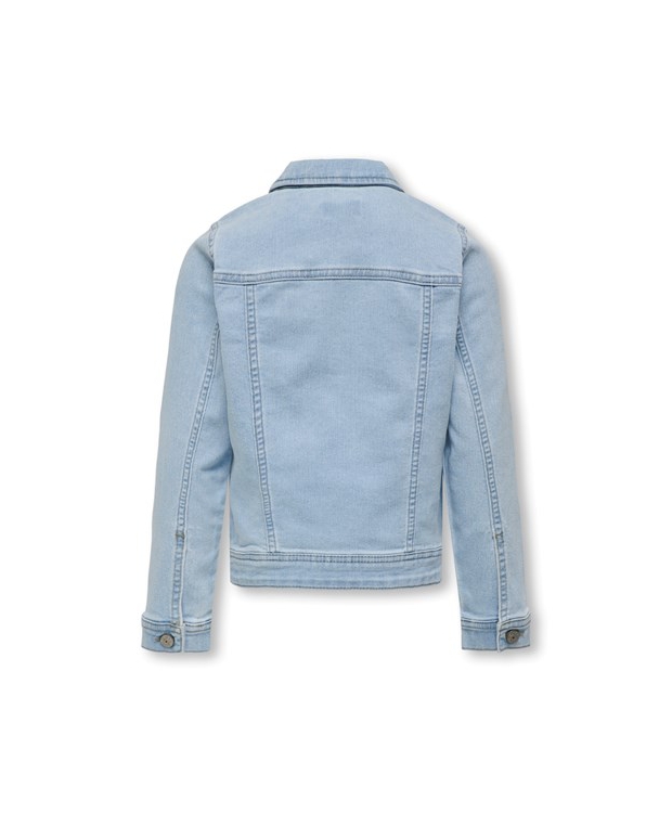 KIDS ONLY KOGSARA lyseblå denim jakke til piger billede 3