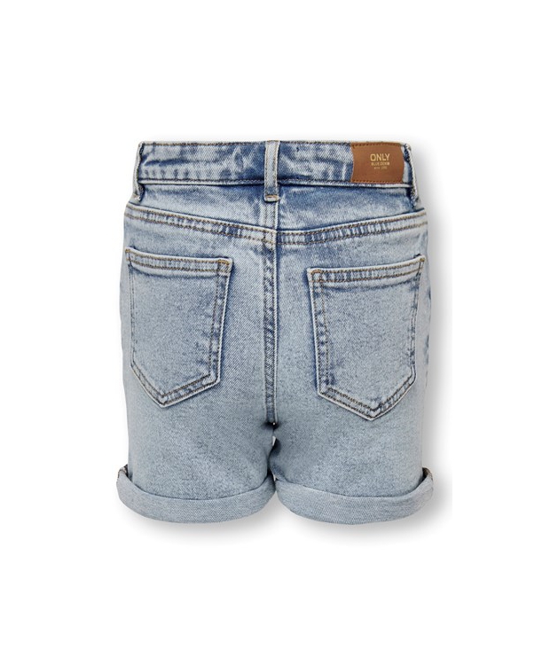 KIDS ONLY KOGPHINE regular fit shorts i lyseblå til piger billede 3
