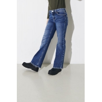 KIDS ONLY KOGJUICY wide fit jeans i blå til piger