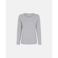 JBS of Denmark Women bambus langærmet t-shirt i grå til kvinder