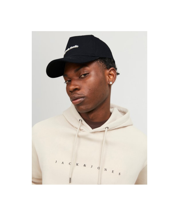 Jack & Jones Originals Studios baseball-kasket i sort