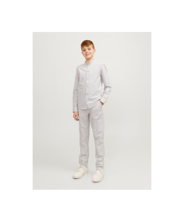 Jack & Jones Junior klassiske bukser i grå til drenge