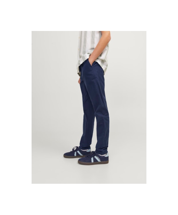 Jack & Jones Junior klassiske bukser i navy til drenge billede 7