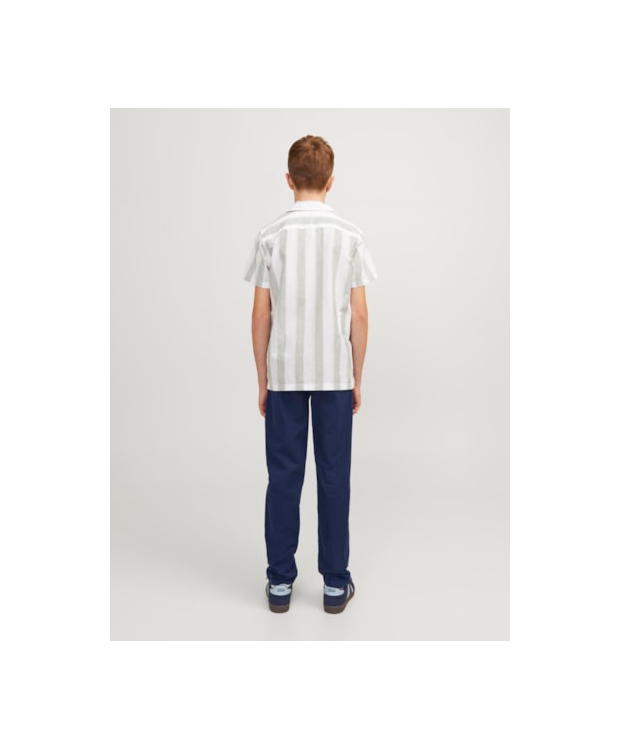 Jack & Jones Junior klassiske bukser i navy til drenge billede 3