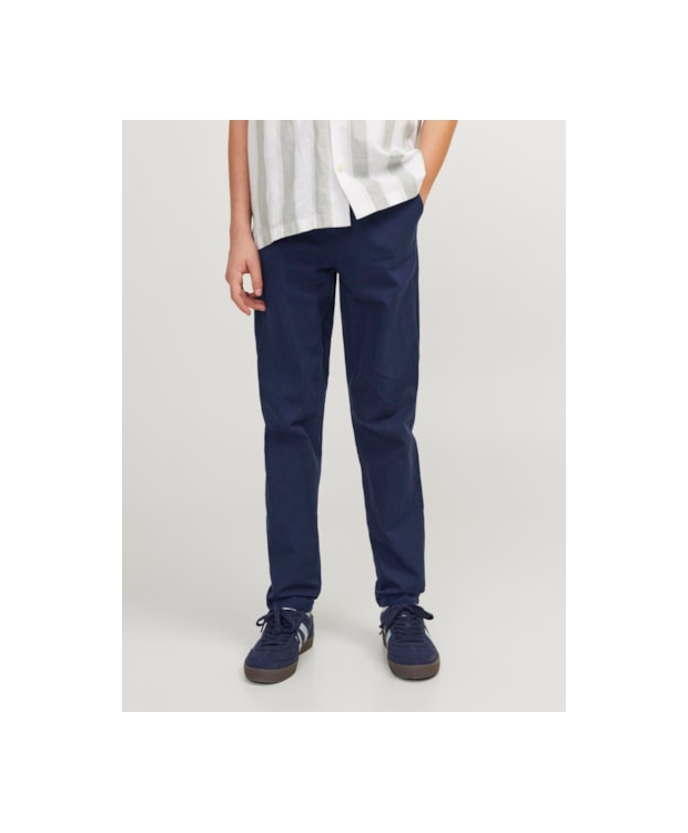 Jack & Jones Junior klassiske bukser i navy til drenge billede 8
