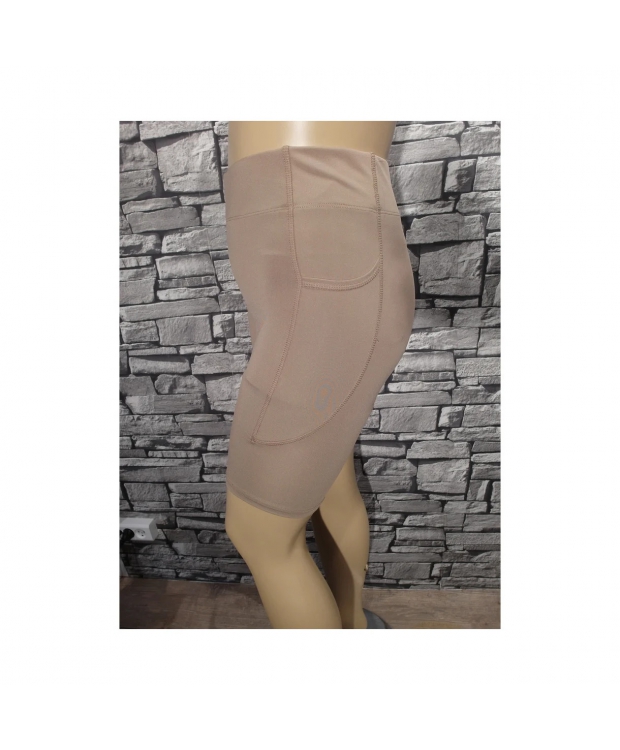 Festival cykelshorts i beige til kvinder billede 3