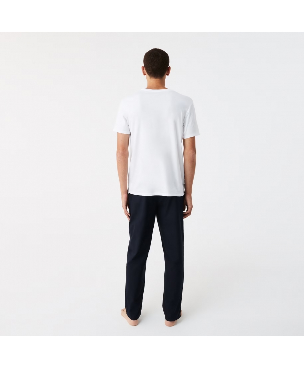 Lacoste 3pak t-shirts i hvid til herre billede 4