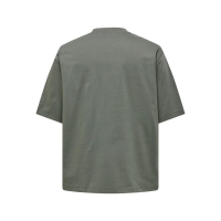 ONLY & SONS t-shirt i grøn til herre | Oversized fit |