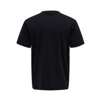 ONLY & SONS t-shirt i sort til herre | Regular fit |