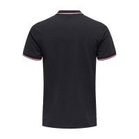 ONLY & SONS polo t-shirt i navy til herre | Regular fit |