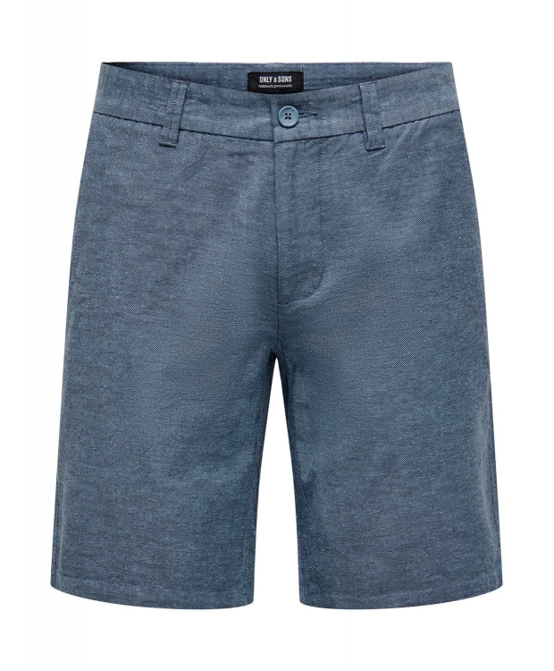 ONLY & SONS shorts i blå til herre