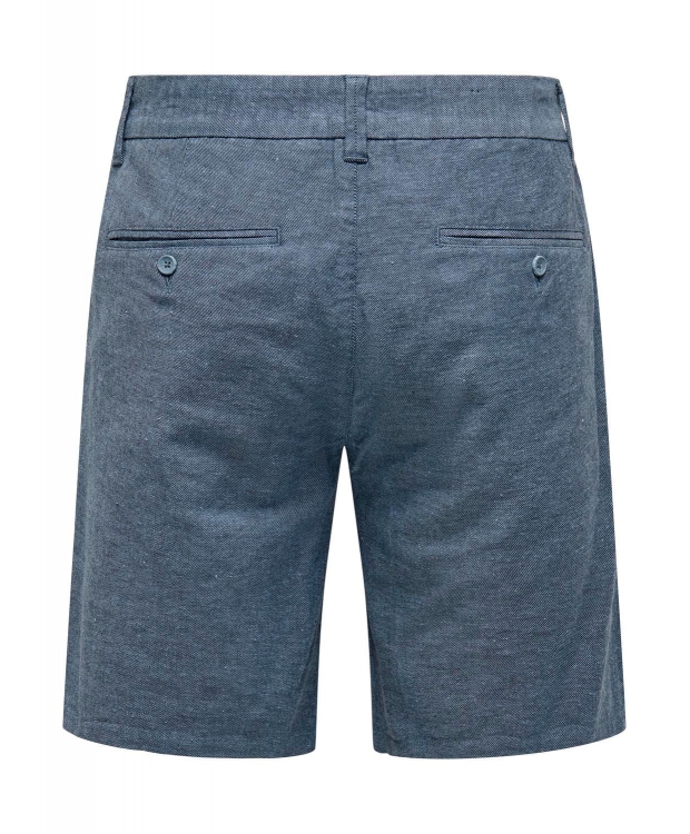 ONLY & SONS shorts i blå til herre