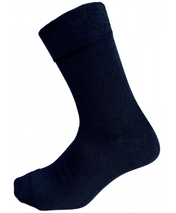 Kilde® Comfort & Diabetes, bambus strømper i sort. Unisex