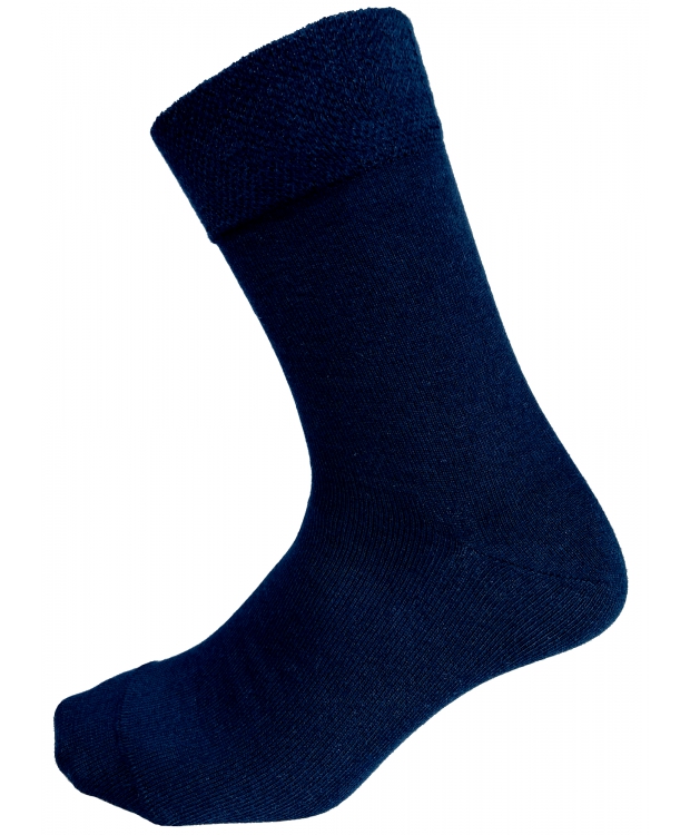 Kilde® Comfort & Diabetes,bambus ankelstrømper i mørkeblå. Unisex