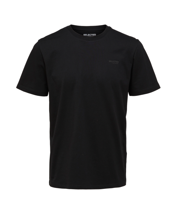 Selected Homme t-shirt i sort til herre