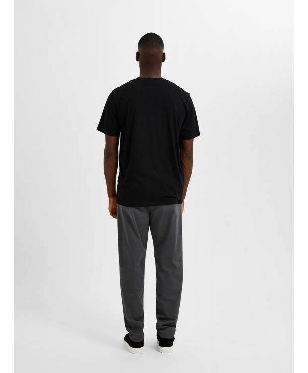Selected Homme t-shirt i sort til herre billede 3