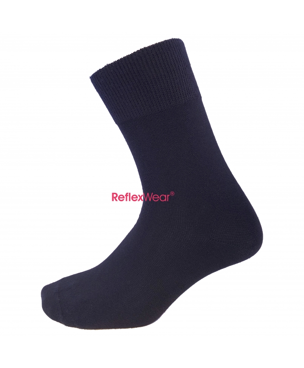 ReflexWear® Comfort & Diabetes tynde strømper i sort. Unisex