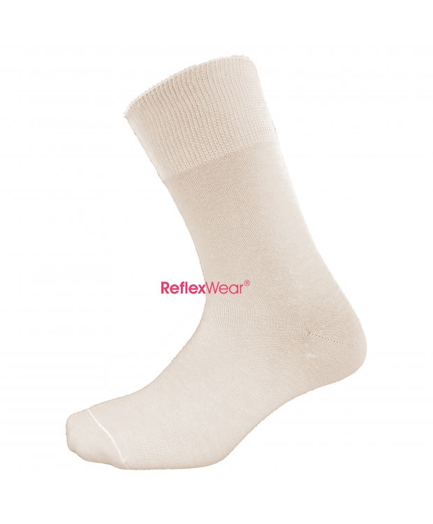 ReflexWear® Comfort & Diabetes tynde strømper i naturale farver. Unisex