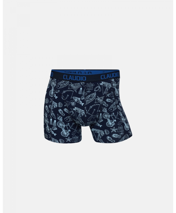 Claudio 2pak underbukser/trunks i multifarvet til herre